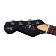 Eastwood Guitars Warren Ellis Signature Tenor Baritone 2P LEFTY - Black - Left Handed - NEW!