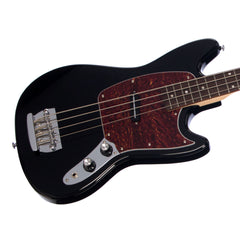 Eastwood Guitars Warren Ellis Bass - Black - 30 1/2" Short Scale Offset Electric Bass Guitar - NEW!