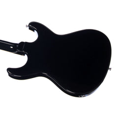 Eastwood Guitars Sidejack Baritone DLX - Black and Chrome - Deluxe Mosrite-inspired Offset Electric Guitar - NEW!