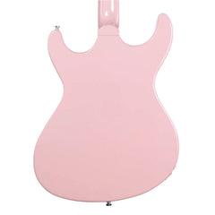 Eastwood Guitars Sidejack Baritone DLX LEFTY - Shell Pink - Deluxe Left-Handed Mosrite-inspired Offset Electric Guitar - NEW!