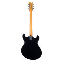 Eastwood Guitars Sidejack Pro JM - Black - Vintage Mosrite Joe Maphis -inspired Tribute Model - Offset Electric Guitar - NEW!
