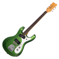Eastwood of Canada Sidejack Pro DLX - Candy Green - Mosrite-inspired Offset Electric Guitar - NEW!