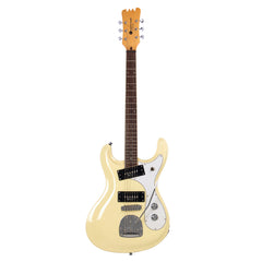 Eastwood of Canada Sidejack Pro DLX - Vintage White - Mosrite-inspired Offset Electric Guitar - NEW!