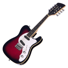 Eastwood Guitars Mandocaster LTD - Redburst - Solidbody Electric Mandolin - NEW!