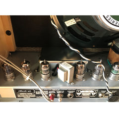 USED Fender 64 Custom Deluxe Reverb - Hand-Wired, 20-watt Tube Guitar Amplifier w/ Mercury Magnetics Upgrades and Weber Speaker - 8180000000