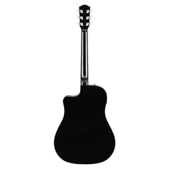 Fender CD-60SCE Black - Solid Top, Dreadnought Cutaway, Acoustic / Electric Guitar - 0961704006 - NEW!
