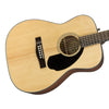 Fender CC-60S Natural - Solid Top Acoustic Guitar for Beginners, Students or Travel - 0961708021 - NEW!