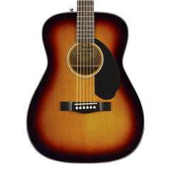 Fender CC-60S Sunburst - Solid Top Acoustic Guitar for Beginners, Students or Travel - 0961708032 - NEW!
