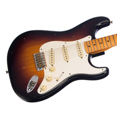 USED Fender Custom Shop 1957 Stratocaster Journeyman Relic - Wide Fade Sunburst - 2019 model, CME Spec Chicago Special Electric Guitar