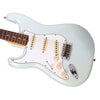 USED Fender Custom Shop LEFTY 1964 Stratocaster Journeyman Relic - Super Faded Aged Sonic Blue - Left-Handed Electric Guitar