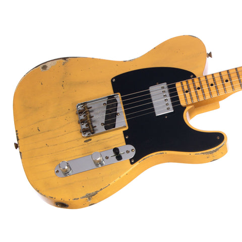 Fender Custom Shop MVP 1952 Telecaster HB Relic - Nocaster Blonde - Dealer Select Master Vintage Player Series Electric Guitar - NEW!