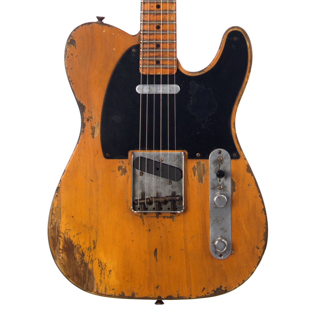 Fender Custom Shop MVP 1952 Telecaster Heavy Relic - Butterscotch Blonde - Masterbuilt Vincent Van Trigt - Dealer Select Master Vintage Player Series