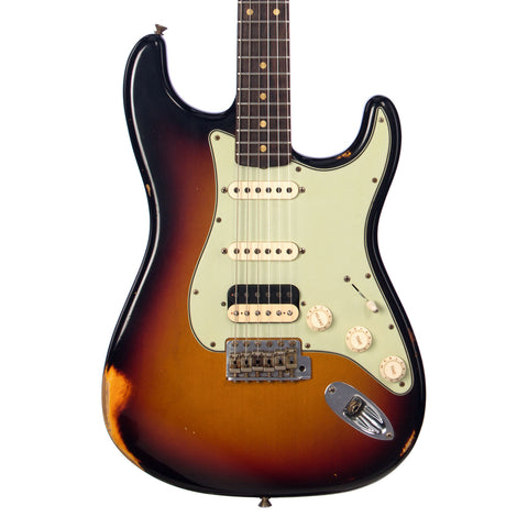 Fender Custom Shop MVP 1960 Stratocaster HSS Relic - 3 Color Sunburst - Dealer Select Master Vintage Player Series Electric Guitar - NEW!