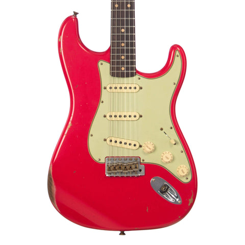 Fender Custom Shop MVP 1960 Stratocaster Relic - Hot Rod Red - Dealer Select Master Vintage Player Series Electric Guitar - NEW!