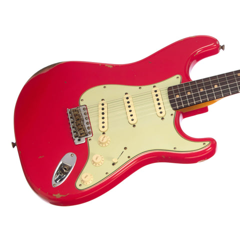 Fender Custom Shop MVP 1960 Stratocaster Relic - Hot Rod Red - Dealer Select Master Vintage Player Series Electric Guitar - NEW!