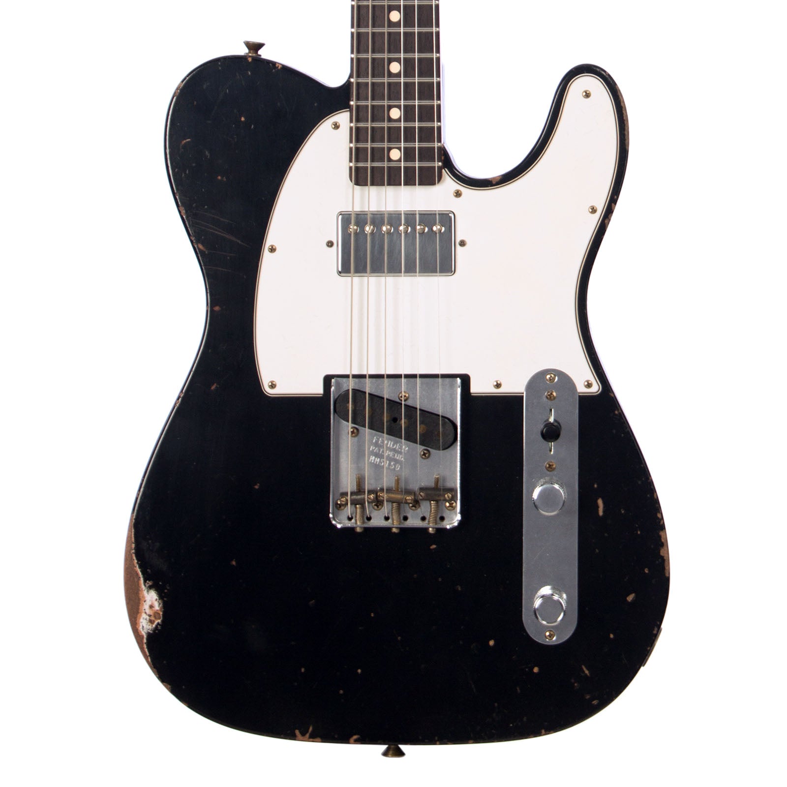 Fender Custom Shop MVP 1960 Telecaster HB Relic - Black - Masterbuilt ...
