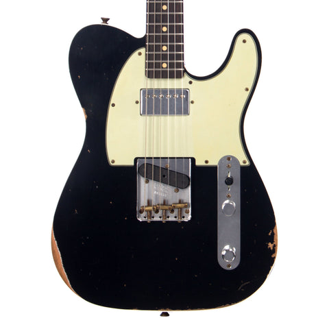 Fender Custom Shop MVP 1960 Telecaster Custom HB Relic - Black - Dealer Select Master Vintage Player Series Electric Guitar - NEW!