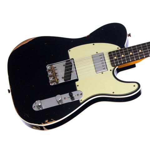 Fender Custom Shop MVP 1960 Telecaster Custom HB Relic - Black - Dealer Select Master Vintage Player Series Electric Guitar - NEW!