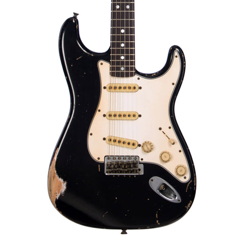 Fender Custom Shop MVP Series 1969 Stratocaster Relic - Black - Masterbuilt John Cruz - Master Vintage Player