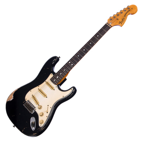 Fender Custom Shop MVP Series 1969 Stratocaster Relic - Black - Masterbuilt John Cruz - Master Vintage Player
