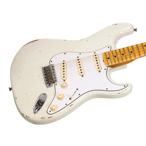 Fender Custom Shop MVP Series 1969 Stratocaster Relic - Olympic White / Maple Cap - Hendrix / Woodstock -style electric guitar - New!!
