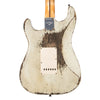 Fender Custom Shop MVP 1969 Stratocaster Relic - Olympic White / Maple Cap - MASTERBUILT Jason Smith - Hendrix / Woodstock -style electric guitar - NEW!!!