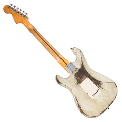 Fender Custom Shop MVP 1969 Stratocaster Relic - Olympic White / Maple Cap - MASTERBUILT Jason Smith - Hendrix / Woodstock -style electric guitar - NEW!!!