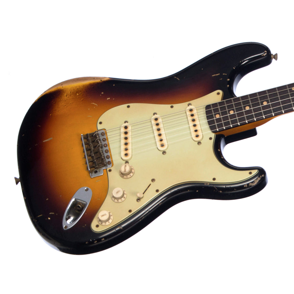 Fender Custom Shop MVP Series 1960 Stratocaster Heavy Relic - Masterbuilt John Cruz - Three Tone Sunburst