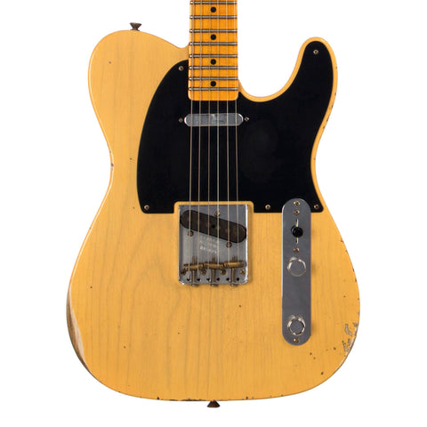 Fender Custom Shop MVP 1952 Telecaster Relic - Nocaster Blonde - Dealer Select Master Vintage Player Series Electric Guitar - NEW!