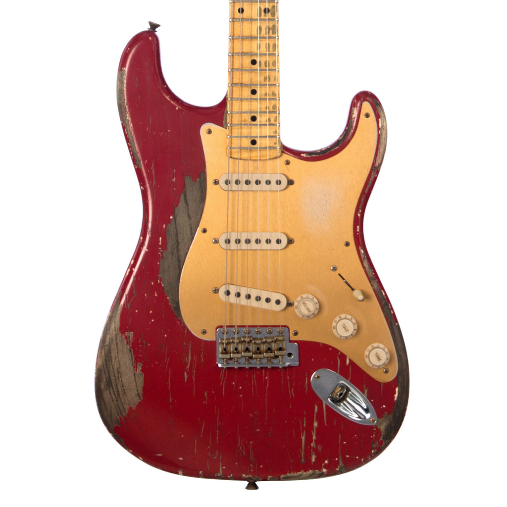 Fender Custom Shop MVP 1956 Stratocaster Heavy Relic - Dakota Red w/Anodized Pickguard - Masterbuilt Greg Fessler - Dealer Select Master Vintage Player Series - NEW!