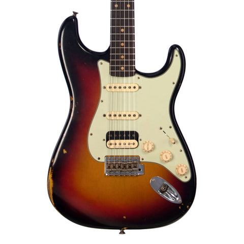 Fender Custom Shop MVP 1960 Stratocaster HSS Relic - 3 Color Sunburst - Dealer Select Master Vintage Player Series Electric Guitar - NEW!