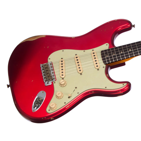 Fender Custom Shop MVP 1960 Stratocaster Relic - Candy Apple Red - Dealer Select Master Vintage Player Series Electric Guitar - NEW!