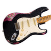 Fender Custom Shop Limited Edition Mischief Maker Stratocaster / Telecaster Heavy Relic - Black over Pink Paisley electric guitar - NEW!