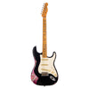 Fender Custom Shop Limited Edition Mischief Maker Stratocaster / Telecaster Heavy Relic - Black over Pink Paisley electric guitar - NEW!