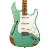 Fender Custom Shop NAMM Show Limited Edition 1956 Stratocaster Thinline Heavy Relic - Seafoam Sparkle - NEW!