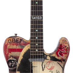 Fender Custom Shop Obey Telecaster Relic - Shepard Fairey Original Artwork - PROTOTYPE / Mike Eldred - WoW!