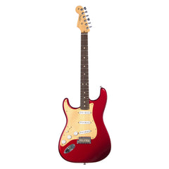 USED Fender Guitars MOD SHOP US Stratocaster LEFTY - Candy Apple Red - Left Handed Electric Guitar