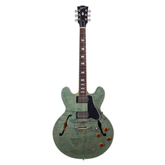 USED Gibson Memphis ES-335 Figured - Turquoise - Limited Edition Semi-Hollowbody Electric Guitar - NICE!