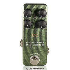 One Control Hookers Green Bass Machine 4K OC-HGB4Kn - BJF Series Effects Pedal for Electric Bass/Guitar - NEW!