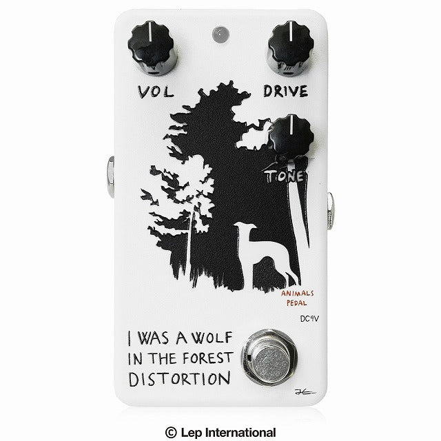 electric guitar distortion pedal I Was A Wolf In The Forest V2 Distortion Effects Pedal