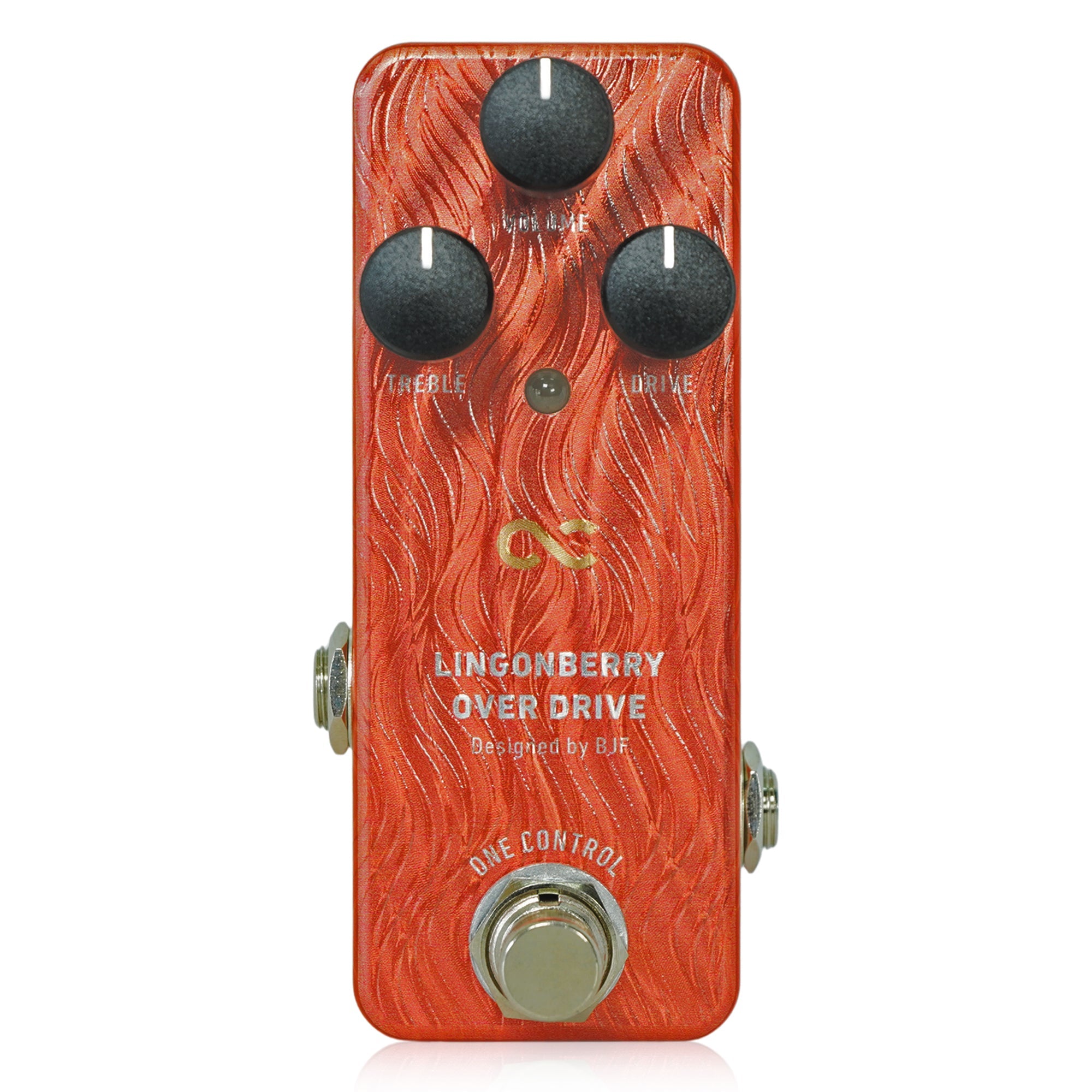 bjf pedals One Control BJF Series Lingonberry Overdrive Pedal