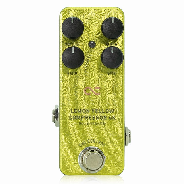 One Control Lemon Yellow Compressor 4K OC-LYC4Kn - BJF Series Effects Pedal for Electric Guitar - NEW!