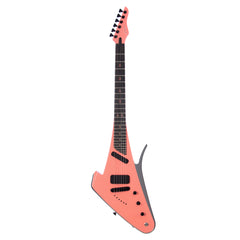 Lava Drops Coral Aluminum Drop X - Custom Boutique Hand-Made Electric Guitar - NEW!