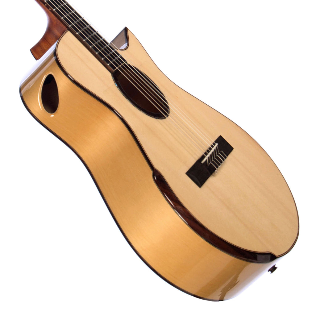 Maestro Guitars Crossover Series Vera - Modern 00 Cutaway Nylon String ...