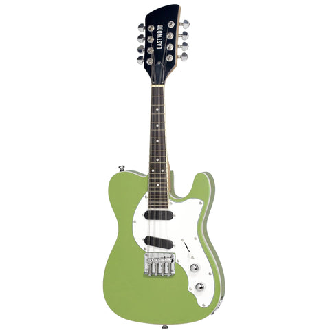 Eastwood Guitars Mandocaster LTD - Vintage Mint Green - Solidbody Electric Mandolin - NEW!