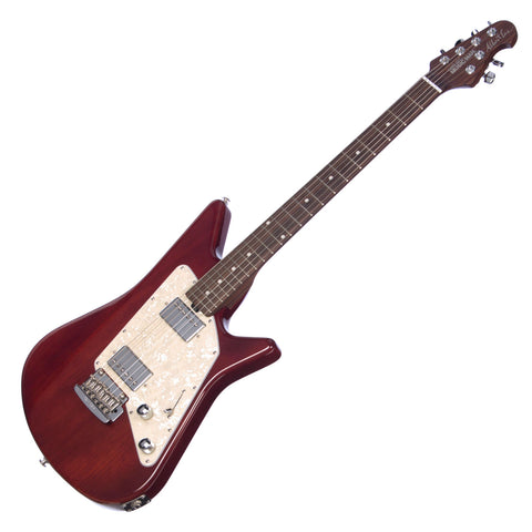 USED Music Man Albert Lee HH - Trans Walnut with Rosewood Neck - signature model electric guitar