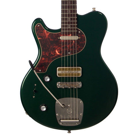 Nik Huber LEFTY Piet - Cadillac Green - USED, Left-Handed, Custom Boutique Electric Guitar