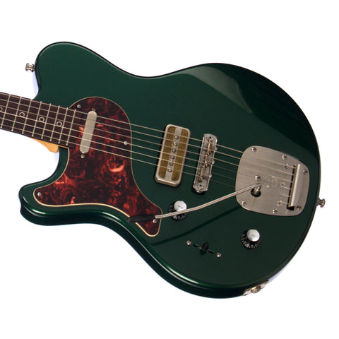 Nik Huber LEFTY Piet - Cadillac Green - USED, Left-Handed, Custom Boutique Electric Guitar