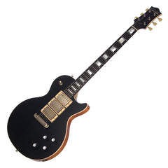 Nik Huber Guitars Custom Krautster III - Worn Onyx Black - 1-off LP Custom-inspired Boutique Electric Guitar - NEW!