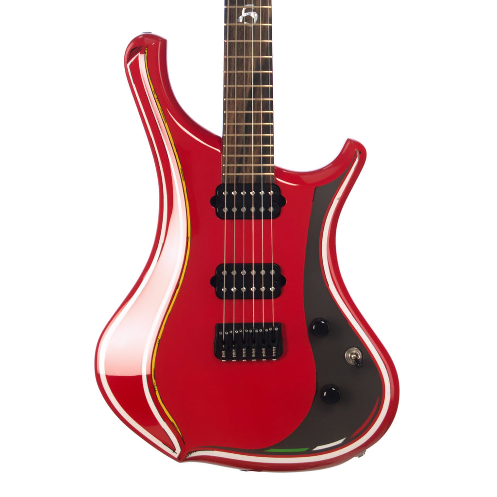o3 Guitars Hydrogen Ferrari F1 Limited Edition - Hand Made by Alejandro Ramirez - Custom Boutique Electric Guitar